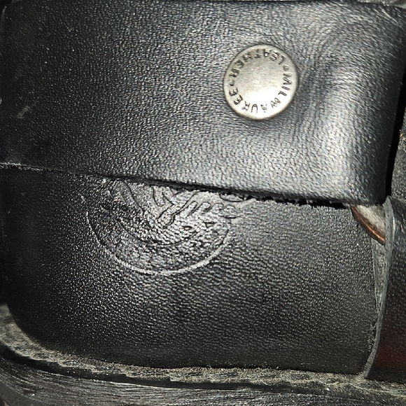 Milwaukee Leather Women's Lace-Up Motorcycle Boots - Picture 5 of 13